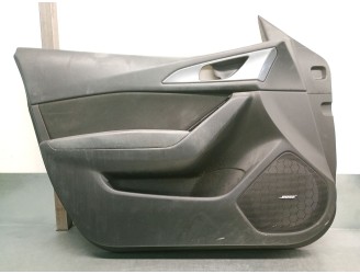 Recambio de guarnecido puerta delantera izquierda para mazda 3 lim. (bl) 2.2 turbodiesel cat referencia OEM IAM BBPJ68450B02 BSR