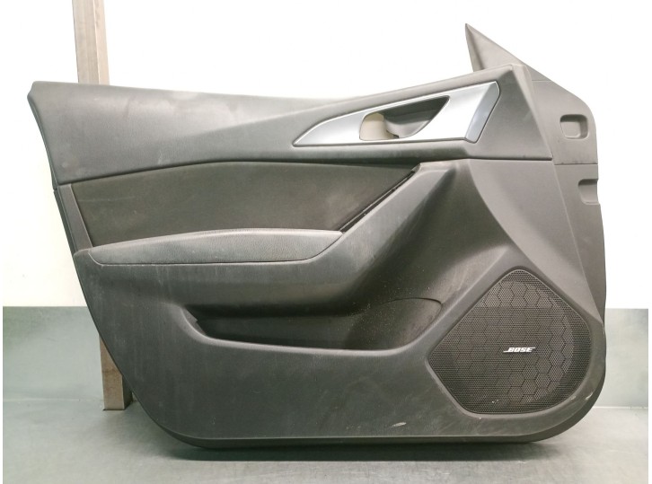 Recambio de guarnecido puerta delantera izquierda para mazda 3 lim. (bl) 2.2 turbodiesel cat referencia OEM IAM BBPJ68450B02 BSR