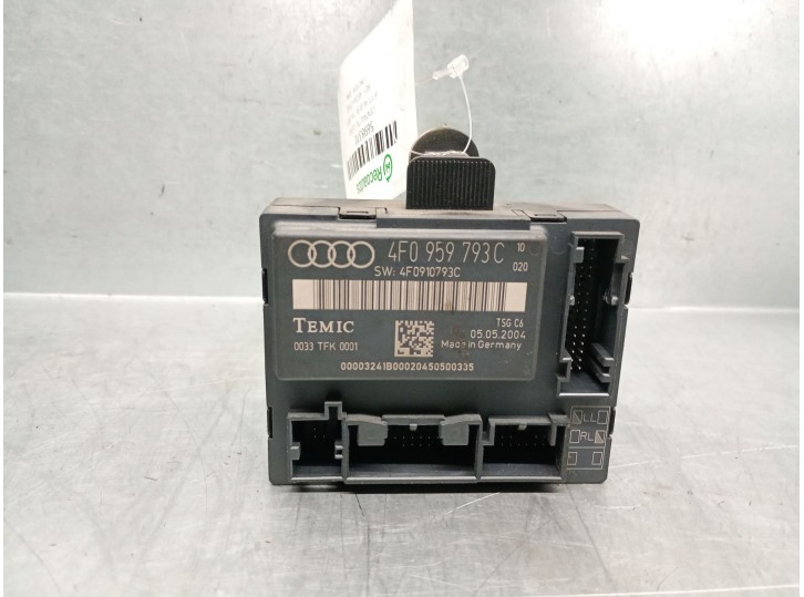 Recambio de centralita cierre para audi a6 berlina (4f2) 3.0 v6 24v tdi referencia OEM IAM 4F0959793C 0033TFK0001 TEMIC