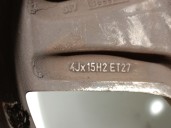 Recambio de llanta para smart coupe 0.6 turbo cat referencia OEM IAM 108740541B R154JX15H2ET27 