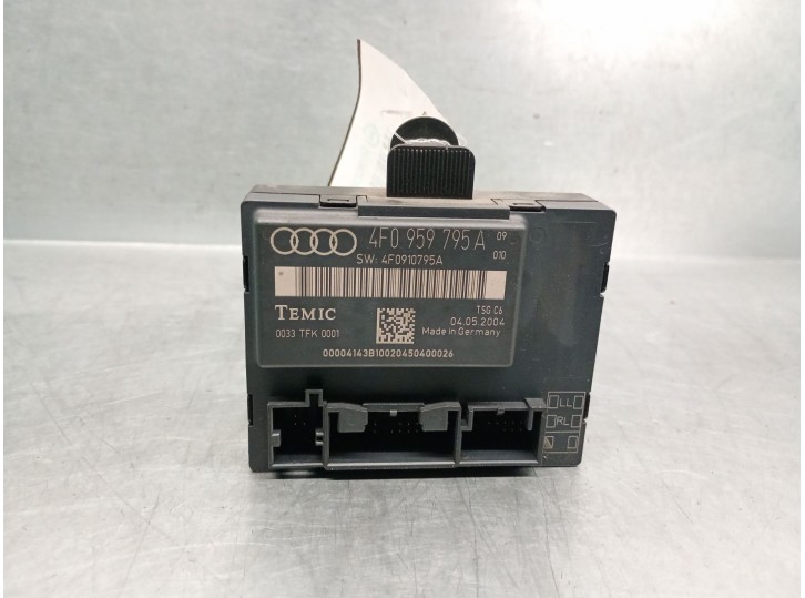 Recambio de centralita cierre para audi a6 berlina (4f2) 3.0 v6 24v tdi referencia OEM IAM 4F0959795A 4F0959795 