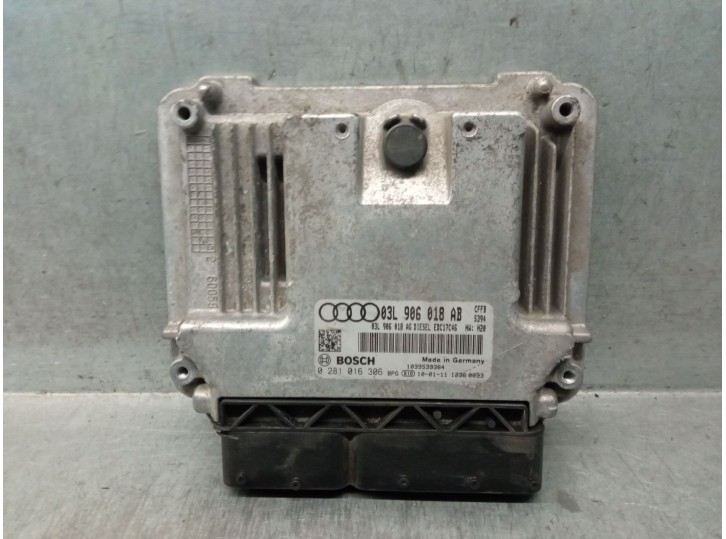 Recambio de centralita motor uce para audi a3 (8p) 2.0 tdi referencia OEM IAM 03L906018A 0281016306 BOSCH 