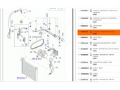 Recambio de tubos aire acondicionado para kia picanto 1.1 cat referencia OEM IAM 9776707100 9776707100 