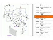 Recambio de tubos aire acondicionado para kia picanto 1.1 cat referencia OEM IAM 9777507100 9777507100 