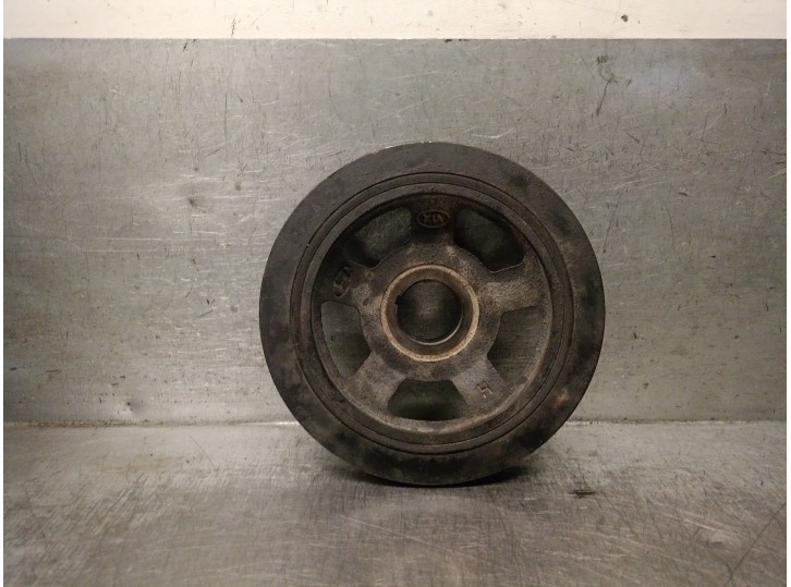 Replacement crankshaft pulley for Hyundai Getz (TB) 1.5 CRDi cat OEM IAM reference 231242A001 231242A001 