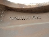 Recambio de llanta para mercedes-benz clase a (w168) 190 (168.032) referencia OEM IAM 1684011102 R1651/2JX16H2ET54 