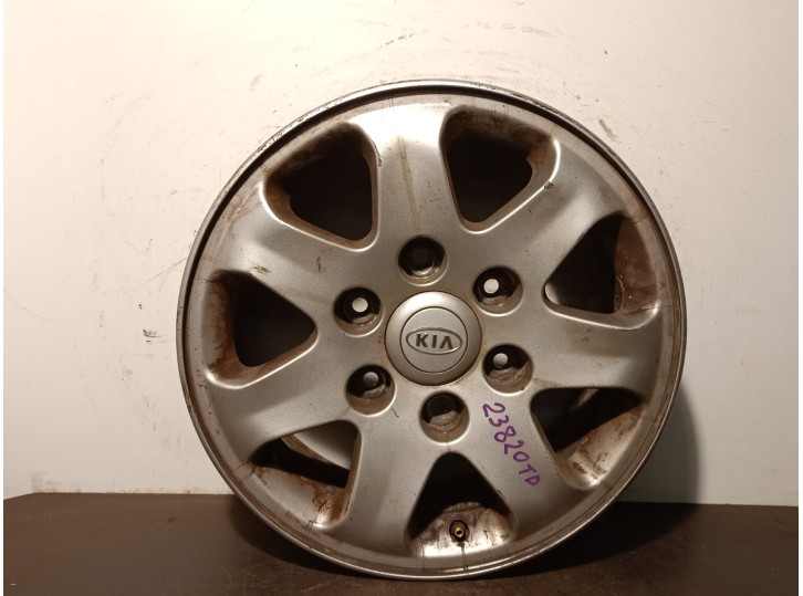 Recambio de llanta para kia carnival 2.9 crdi cat referencia OEM IAM 529104D100 R16X61/2JOFFSET46 