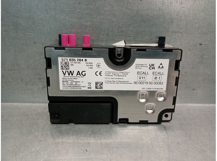 Replacement electronic module for Cupra Leon SP KL / CFDUCAX0 1.5 Leon SP e-hybrid200 OEM IAM reference 571035284B 