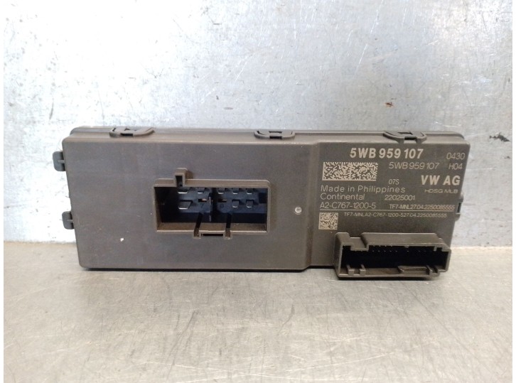 Recambio de modulo electronico para cupra formentor (km7, kmp) 1.5 tsi referencia OEM IAM 5WB959107 5WB959107 CONTINENTAL