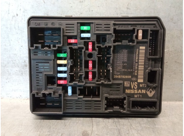 Recambio de caja reles / fusibles para renault captur ii (hf_) tce 90 (hfm6) referencia OEM IAM 284B78285R 8783179600 
