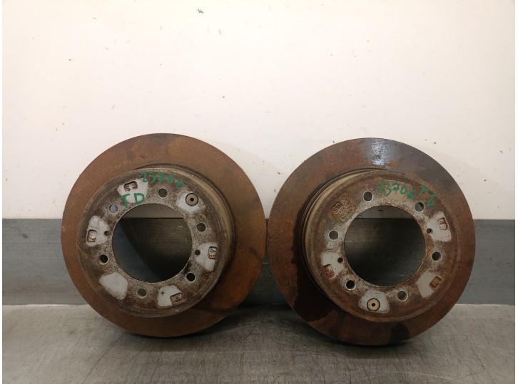 Recambio de disco freno trasero para hyundai terracan (hp) 2.9 crdi cat referencia OEM IAM 52710H1000 52710H1000 
