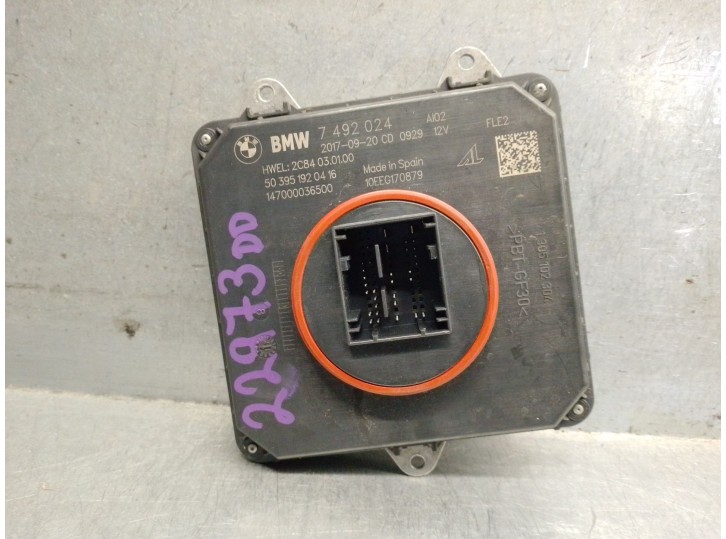 Recambio de centralita faros xenon para bmw 1 (f20) 118 d referencia OEM IAM 7492024 63118494844 