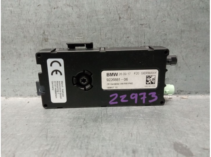Recambio de antena para bmw 1 (f20) 118 d referencia OEM IAM 922688106 922688106 