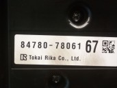 Replacement multifunction switch for Lexus NX (_Z1_) 300h AWD (AYZ15_) OEM IAM reference 8478078061 8478078061 