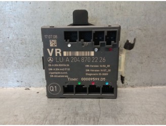 Recambio de centralita cierre para mercedes-benz clase c (w204) c 300 4-matic (204.081) referencia OEM IAM A2048702226 00009599D