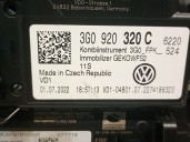 Recambio de cuadro instrumentos para volkswagen tiguan (5n) acdpcax0 1.5 110kw referencia OEM IAM 3G0920320C 3G0920320C 