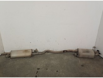 Recambio de tubo escape trasero para volkswagen t5 transporter/furgoneta 1.9 tdi cat (axb) referencia OEM IAM 7H0253609AC 7H0253