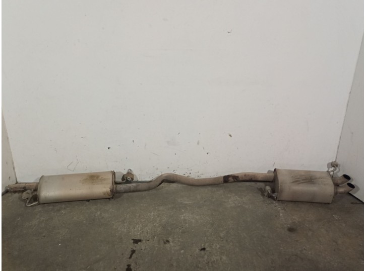 Recambio de tubo escape trasero para volkswagen t5 transporter/furgoneta 1.9 tdi cat (axb) referencia OEM IAM 7H0253609AC 7H0253