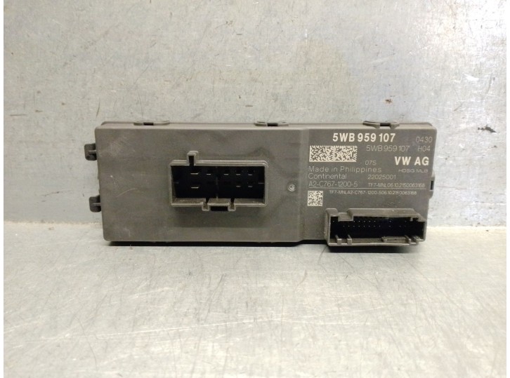 Recambio de modulo electronico para audi q3 (f3b) 35 tdi referencia OEM IAM 5WB959107 5WB959107 CONTINENTAL