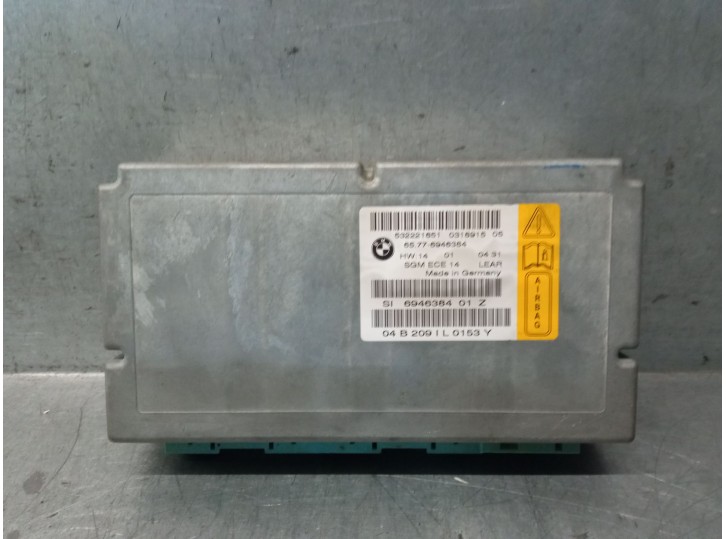 Recambio de centralita airbag para bmw serie 5 berlina (e60) 2.5 24v turbodiesel cat referencia OEM IAM 65776946384 532221851 