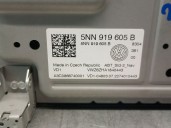 Recambio de pantalla multifuncion para volkswagen tiguan (5n) acdpcax0 1.5 110kw referencia OEM IAM 5NN919605B 5NN919605B 