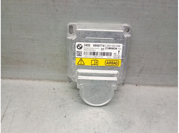 Recambio de centralita airbag para bmw x4 (f26) xdrive 35 d referencia OEM IAM 34526869774 34526869774 0265020698 BOSCH