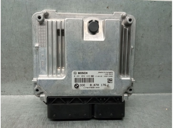 Recambio de centralita motor uce para bmw 1 (f20) 118 d referencia OEM IAM 847017601 0281034449 BOSCH 170799193