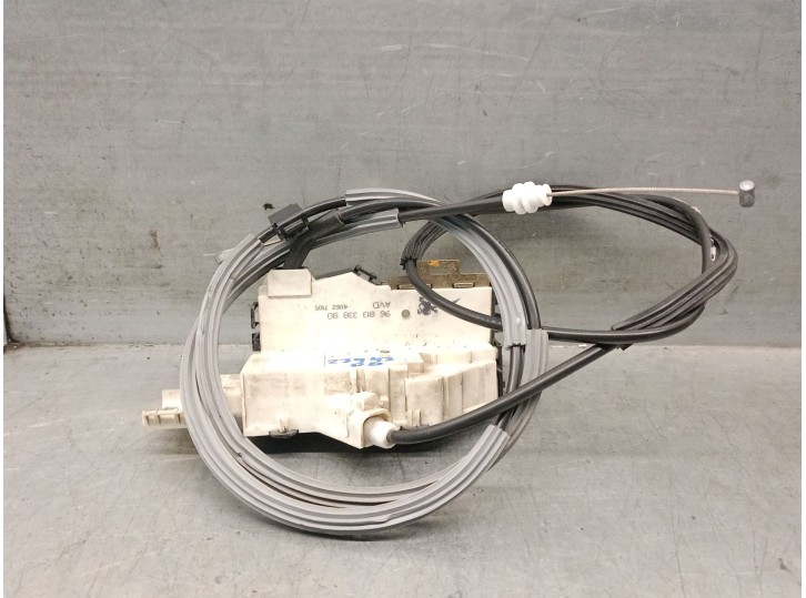 Recambio de cerradura puerta delantera derecha para peugeot 1007 1.6 16v cat referencia OEM IAM 9681333880 9136AP 