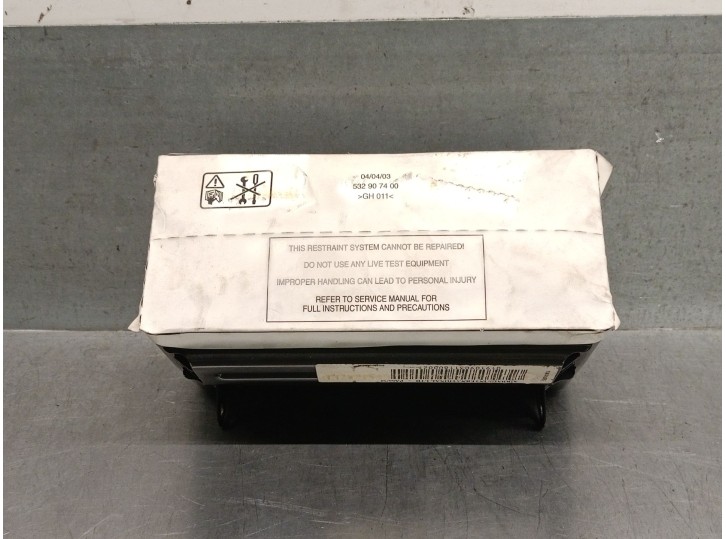 Recambio de airbag delantero derecho para mg serie 75 (rj) 2.0 16v cdti referencia OEM IAM EHT000010 