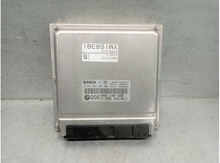 Recambio de centralita motor uce para mg serie 75 (rj) 2.0 16v cdti referencia OEM IAM DDE7785541 0281001895