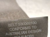 Recambio de cinturon seguridad delantero izquierdo para mg serie 75 (rj) 2.0 16v cdti referencia OEM IAM EVB104311PMA 