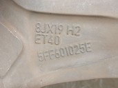 Recambio de llanta para cupra formentor (km7, kmp) 1.5 tsi referencia OEM IAM 5FF601025E R198JX19H2ET40 