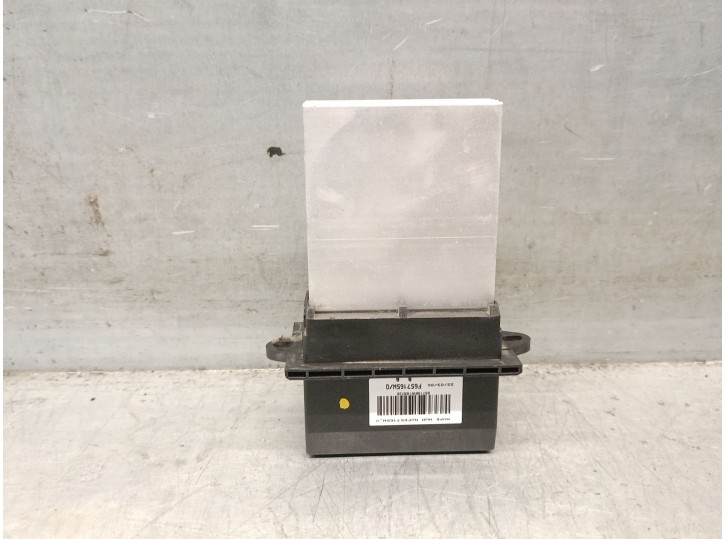 Recambio de resistencia calefaccion para peugeot 1007 1.6 16v cat referencia OEM IAM F657165WQ 6441L2 F657165WQ VALEO