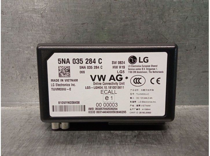 Recambio de modulo electronico para audi q3 (f3b) 35 tdi referencia OEM IAM 5NA035284C 5NA035284C 