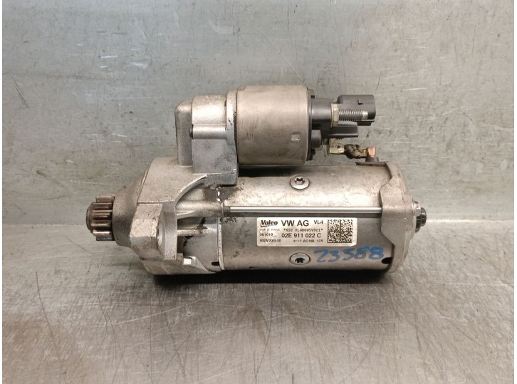 Replacement starter motor for Audi Q3 (F3B) 35 TDI OEM IAM reference 02E911022C 02E911022C 