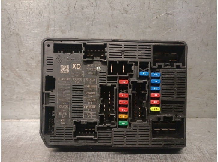 Recambio de caja reles / fusibles para nissan micra v (k14) 0.9 ig-t referencia OEM IAM 284B75RF0A 