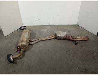 Recambio de tubo escape trasero para volkswagen touareg (cr7, rc8) 3.0 tsi 4motion referencia OEM IAM 4M4253401H 4M4253609Q 