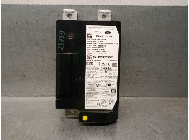Recambio de modulo electronico para land rover defender station wagon (l663) d250 mhev 4x4 referencia OEM IAM L8B270718AAA 408VI