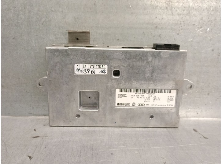 Recambio de modulo electronico para audi a6 allroad c6 (4fh) 2.7 tdi quattro referencia OEM IAM 4E0035729  BECKER