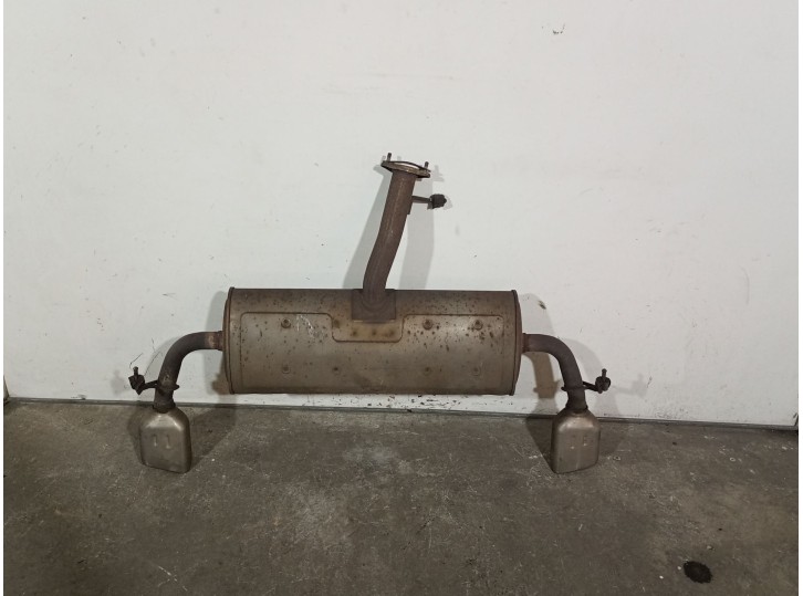 Recambio de tubo escape trasero para ssangyong korando (ck) 2.0 e-xdi referencia OEM IAM 2461034110 2460034210 