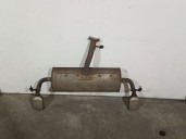 Recambio de tubo escape trasero para ssangyong korando (ck) 2.0 e-xdi referencia OEM IAM 2461034110 2460034210 