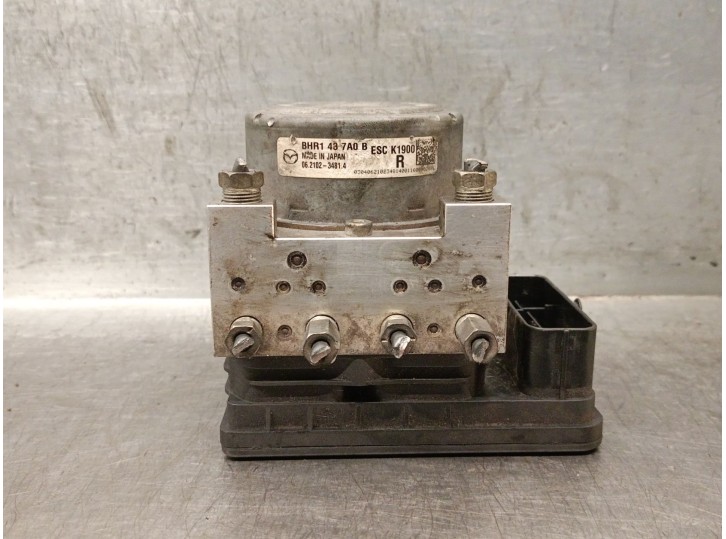 Replacement ABS for Mazda 3 Lim. (BL) 2.2 turbodiesel cat OEM IAM reference BHR1437A0B BHY3437A0B 06210264814 ATE