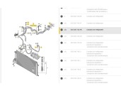 Recambio de tubos aire acondicionado para seat toledo iv (kg3) 1.6 tdi referencia OEM IAM 6C0820743AN 6C0820743AN 