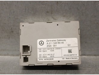 Recambio de modulo electronico para mercedes-benz clase e (w211) berlina 2.2 cdi cat referencia OEM IAM A2115408445  A2C53189286