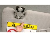 Recambio de parasol derecho para kia optima (fsgds6b) 1.7 crdi referencia OEM IAM 852022T75087 852022T75087 