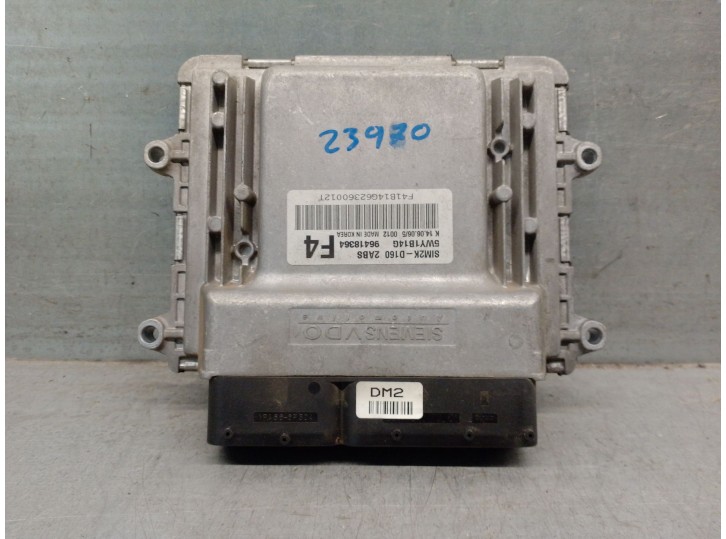 Replacement engine ECU for Chevrolet Epica 2.0 CAT OEM IAM reference 96418364 96418364 5WY1B14G SIEMENS VDO