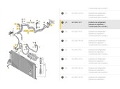 Recambio de tubos aire acondicionado para seat toledo iv (kg3) 1.6 tdi referencia OEM IAM 6C0820741T 6C0820741T 