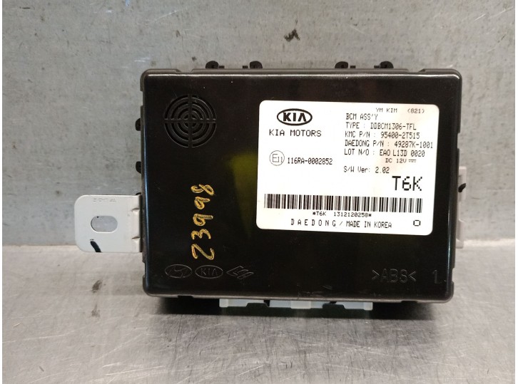 Recambio de modulo electronico para kia optima (fsgds6b) 1.7 crdi referencia OEM IAM 954002T515 954002T515 