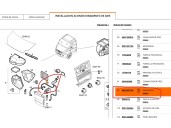 Recambio de tubos aire acondicionado para iveco daily iv caja/chasis 35c15 referencia OEM IAM 5801367140 5801367140 