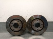 Recambio de disco freno delantero para peugeot 307 (s1) 1.6 16v cat referencia OEM IAM 4246W7 4246W7 